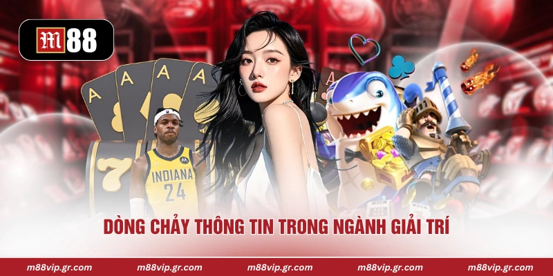 Dòng chảy thông tin trong ngành giải trí